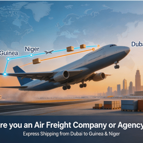 Are you an express air freight company shipping from Dubai to Guinea & Niger?